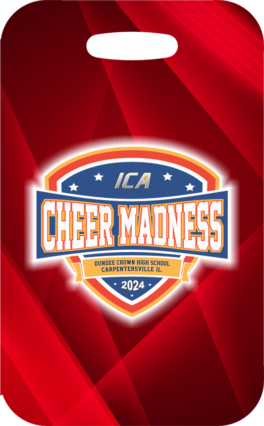 ICA Cheer Madness Bag Tag