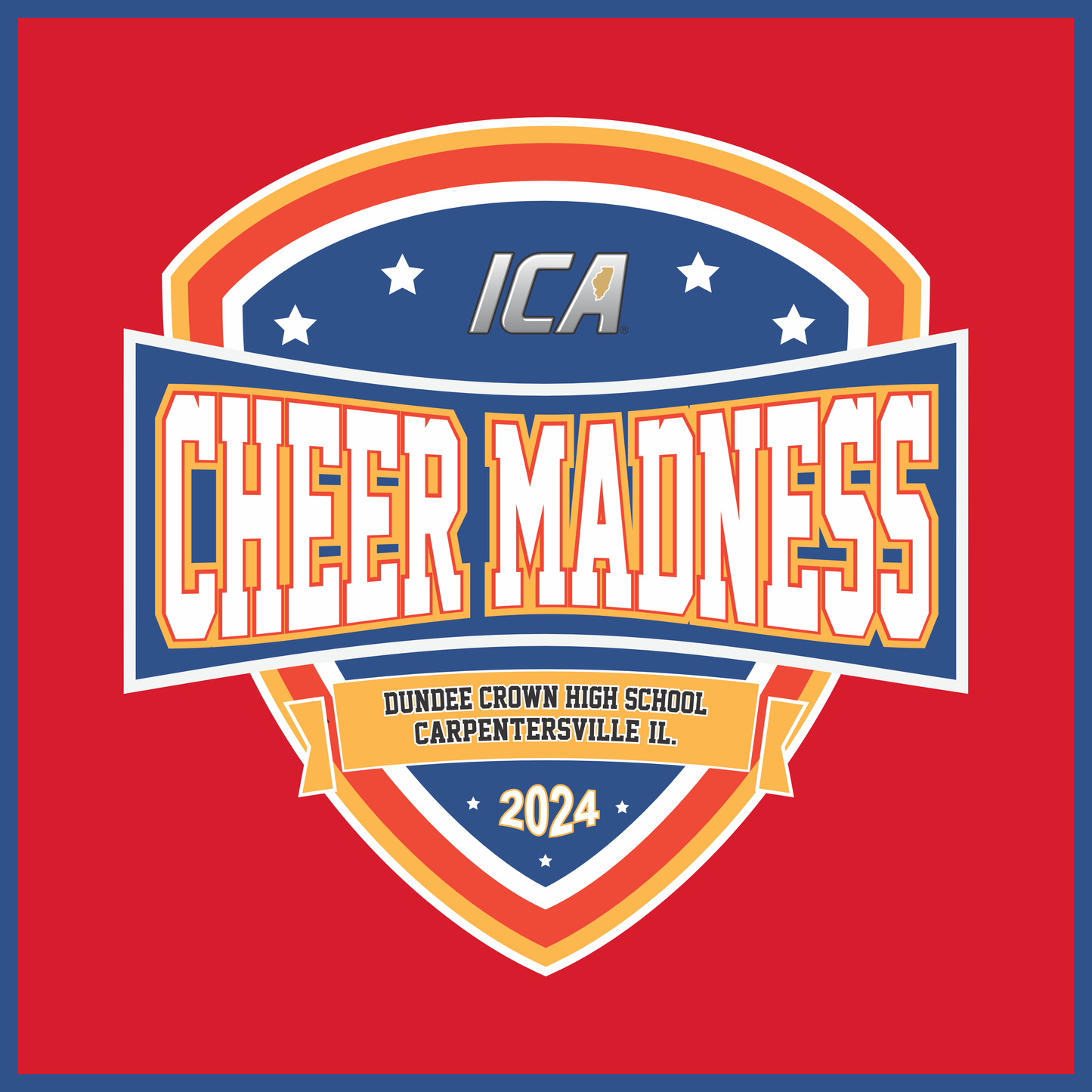 ICA Cheer Madness Event Hooded Sweatshirt