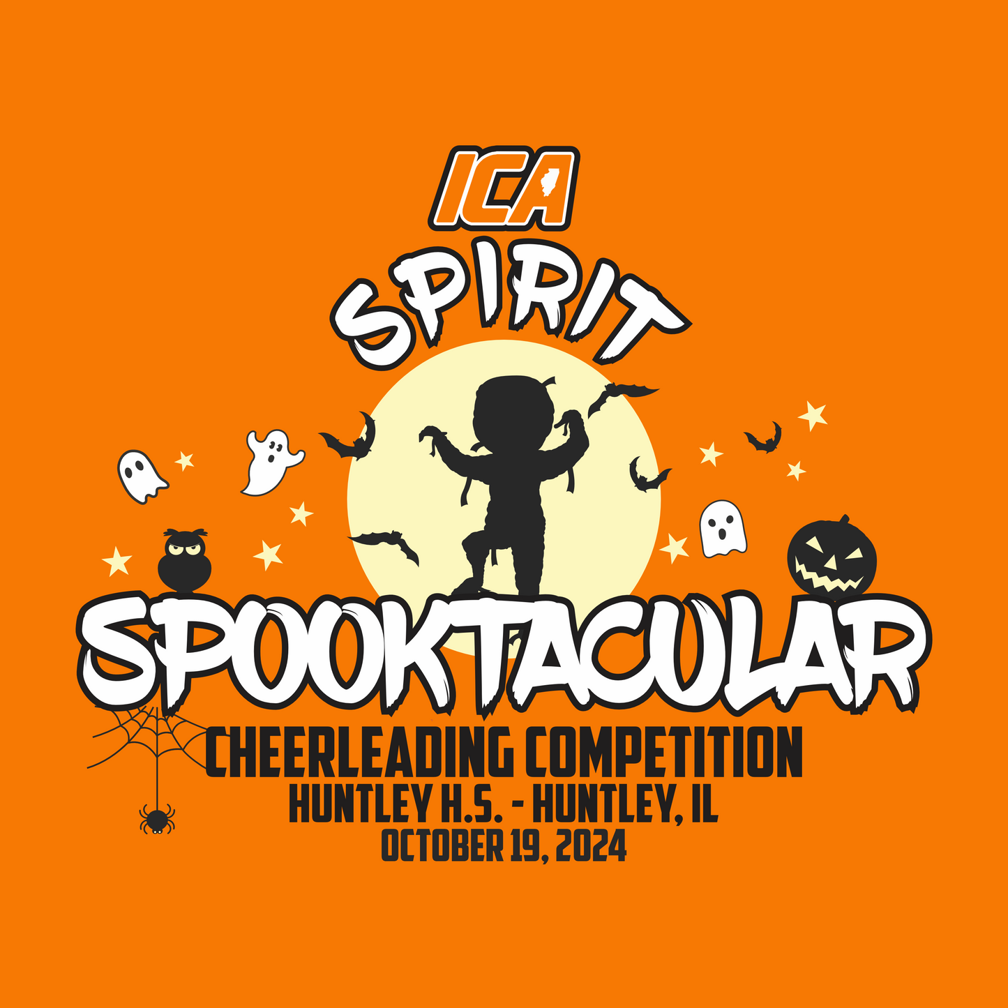 ICA Spirit Spooktacular 2024 Event T-Shirt